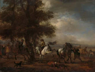 The Bucking Grey, ok. 1660-1665 (olej na płycie)