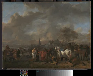 Zwycięstwo chłopów, ok. 1665 (olej na płótnie)