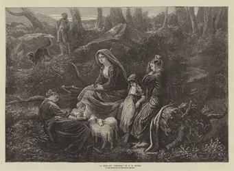 Pastorałka góralska, na wystawie Akademii Królewskiej