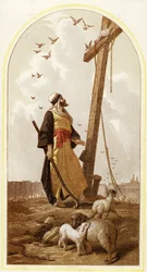 Pasterz Jerozolimy (chromolitho)