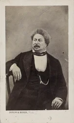 Autor Alexandre Dumas ojciec 1802-1870, 1870.