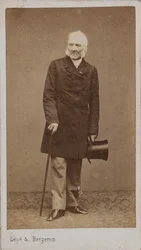 Portret kompozytora Gustawa Vogta 1781-1870.