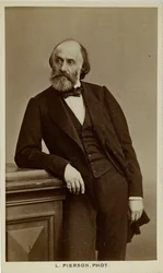 Portret poety Victora de Laprade 1812-1883, c. 1870.