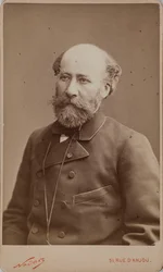 Portret Octave Feuillet 1821-1890.