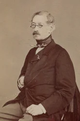 Portret kompozytora Charlesa-François Plantade 1787-1870, lata 60. XIX wieku.