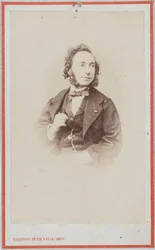 Portret skrzypka i kompozytora Camilla Sivori 1815-1894 .