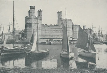 Zamek Carnarvon, 1910