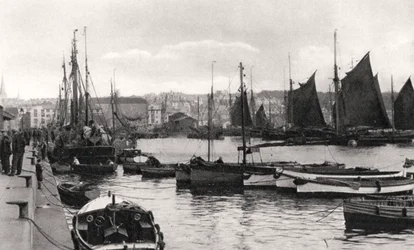Barbakan, Plymouth, Devon, początek XX wieku.