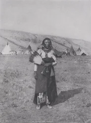 Winnipeg Jack, Blackfoot (zdjęcie czarno-białe)