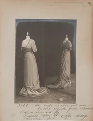 Strona albumu: House of Worth, suknia balowa