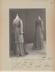 Strona albumu: House of Worth, kostium