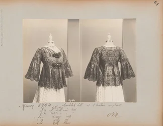 Strona albumu: House of Worth, Kurtka (Mantelet)