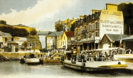 Pocztówka z Dinard, Bretania, ok. 1900 r. (zdjęcie)