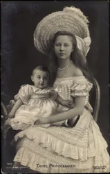 Ciotka księżniczka Wiktoria Luiza, Liersch 1693