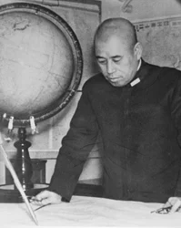 Admirał Yamamoto (zdjęcie czarno-białe)