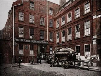 Dom dr Johnsona, City of London, ok. 1900 1911