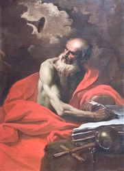 Święty Hieronim (olej na płótnie)