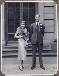 Lord Charles Cavendish i Adele Astaire w dniu ślubu