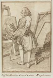 Signore Sebastiano Conca, malarz neapolitański (Signore Sebastiano Conca, malarz neapolitański)