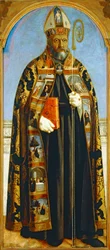 Święty Augustyn, ojciec Kościoła i święty (obraz)