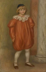 Claude Renoir w kostiumie klauna