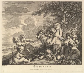 Święto Bachusa, ok. godz. 1738.