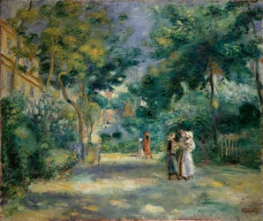 Ogród na Montmartrze, 1890-1899