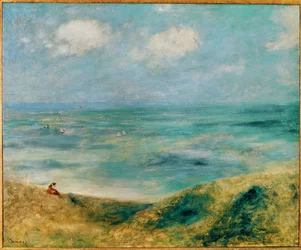 Au bord de la mer a Guernsey (olej na płótnie)