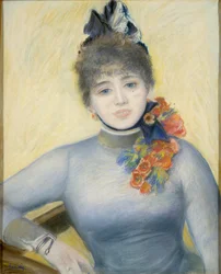 Caroline Rémy Severine, ok. 1930 r. 1885.