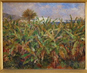 Champs de bananiers (olej na płótnie)
