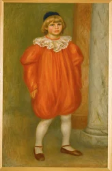 Claude Renoir en clown (olej na płótnie)