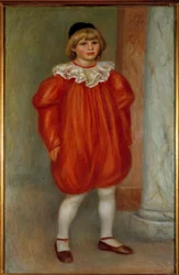Claude Renoir en clown Obraz Pierre Auguste Renoir (1841-1919) 1909 Nd. 0,77x1,2 m Paryż, musee de l