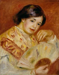 Coco z japońskim wachlarzem, ok. 1906 r.