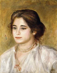 Gabriela przy naszyjniku, 1906