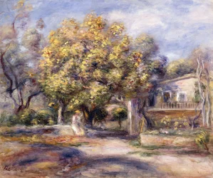 Dom w Cagnes, ok. 1905 (olej na płótnie)