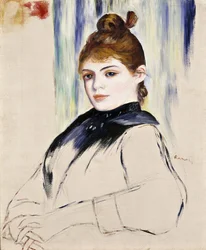 Młoda dziewczyna z kokem, 1882