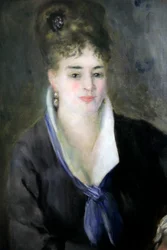 „Dama w czerni”, 1876