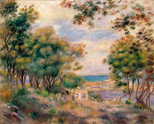 Krajobraz w Beaulieu, 1899.
