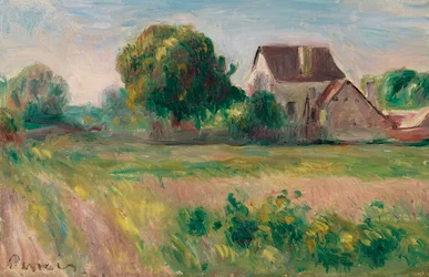 Domy w Essoyes, c. 1890.