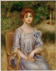 Mme Gaston Bernheim de Villiers, z domu Suzanne Adler (olej na płótnie)