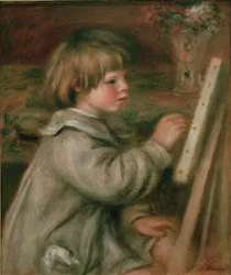 Portret malarstwa Claude