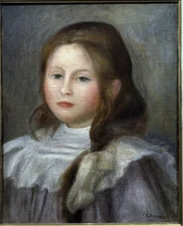Portret dziecka (olej na płótnie)