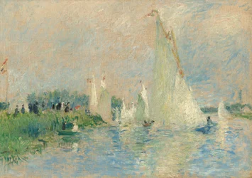 Regaty w Argenteuil, 1874.