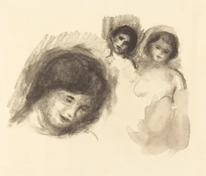 Kamień z trzema szkicami Kamień z trzema szkicami, 1904.
