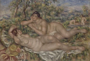 Kąpiące się, 1918-1919