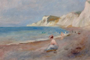 Plaża Varengeville; Plaża Varengeville, ok. 1930 r. 1880