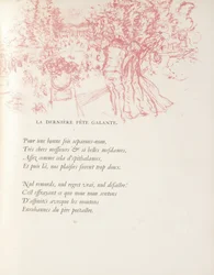 Ilustracja z „Parallelement” Paula Verlaine