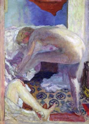 Grande nude polonês azul