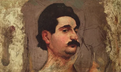 Mężczyzna z wąsem, ok. 1887-88