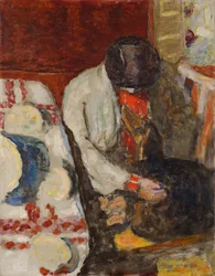Marta z białym obrusem, 1926.